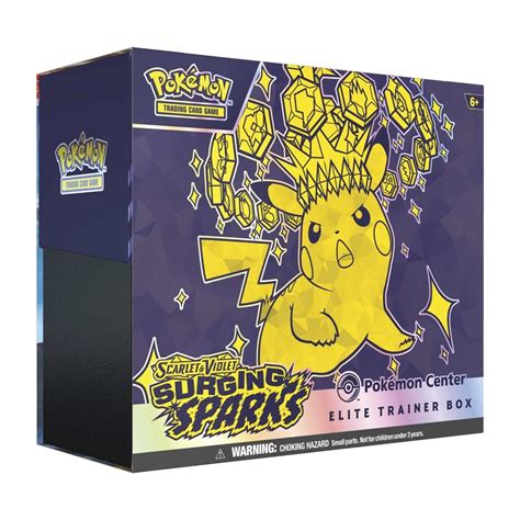 Surging Sparks Pokemon Center Elite Trainer Box 